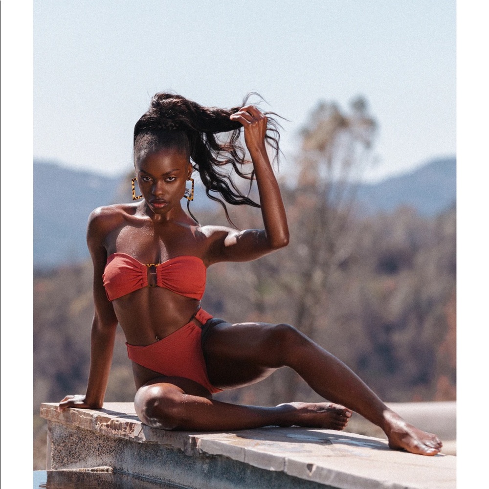 TOLUCA SWIM | NWT Juliette Top Spice Rib